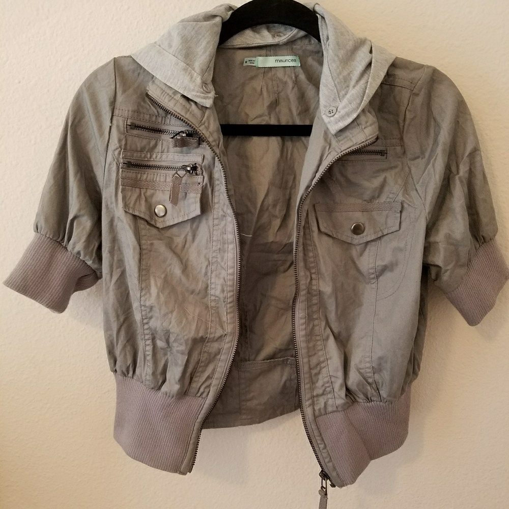 Gray jacket
